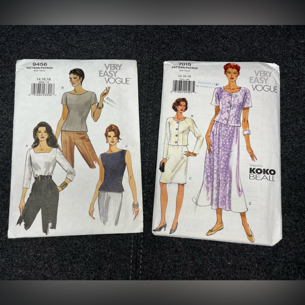 Vogue Patterns very easy